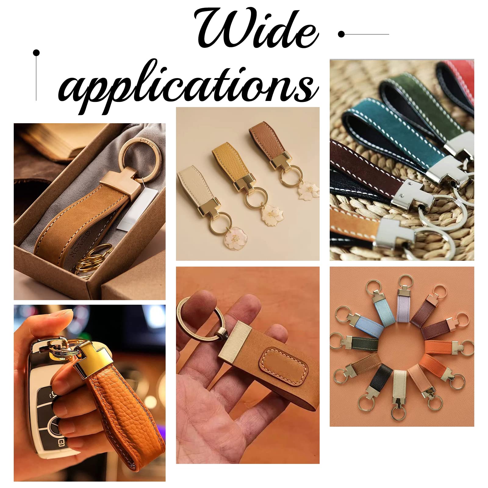 Amazon.com: WADORN 5 Colors Key Fob Hardware, 0.87 Inch